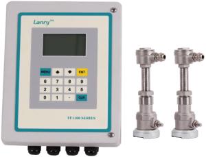 China Transit Time Insertion Ultrasonic Flow Meter Water Measure Low Power Consumption wholesale