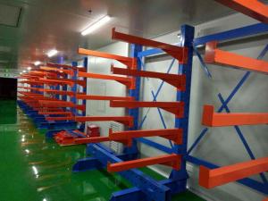 China Workshop Heavy Duty Storage Racks / Foodstuff And Non - Consumables Cantilever Storage Racking wholesale