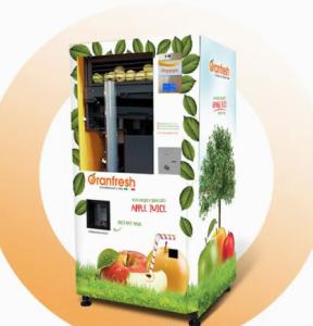 Fruit Vegetable Health Food Vending Machines Automatic Customized