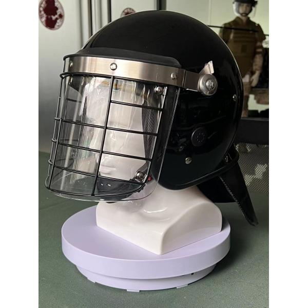 Full Face Protection Gear Equipment Helmet for Riot Officers with Visor Protective Riot Helmet Visor