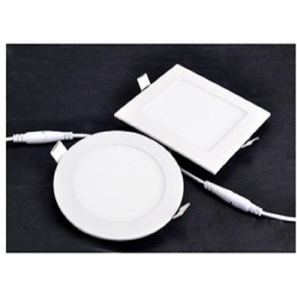 Square Recessed LED Slim Panel With Cool Light High Temperature / Compression Resistance