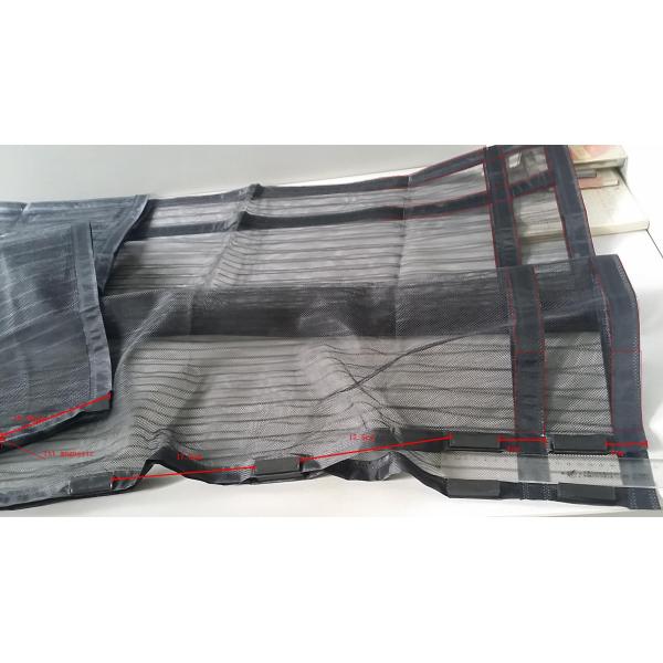 Easy Fix Adjustable Door Mosquito Net Durable Magnetic Polyester Screen Door