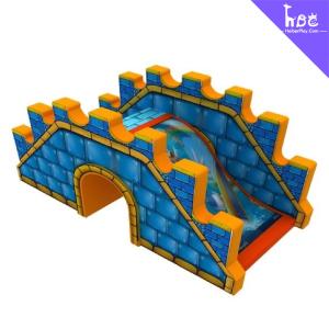 China Custom Logo Indoor Soft Play Climbers Bridge Slide Toddler Soft Foam Playground wholesale
