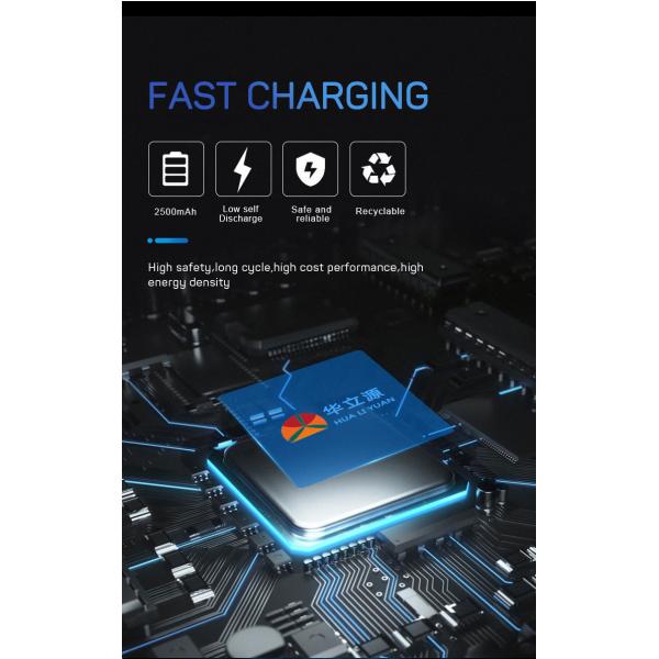 18650 3.6 Volt 2500mah Li Ion Battery Rechargeable Lithium Cell UN38.3