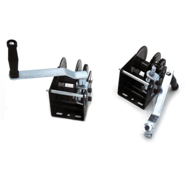 CE SGS Approved Worm Drive Hand Winch 1500lbs Capacity For Chicken Barton