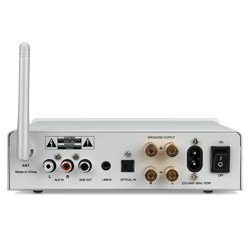 Integrated Home Audio Amplifier Bluetooth Audio Pro HiFi Stereo Audio Receiver Amplifier