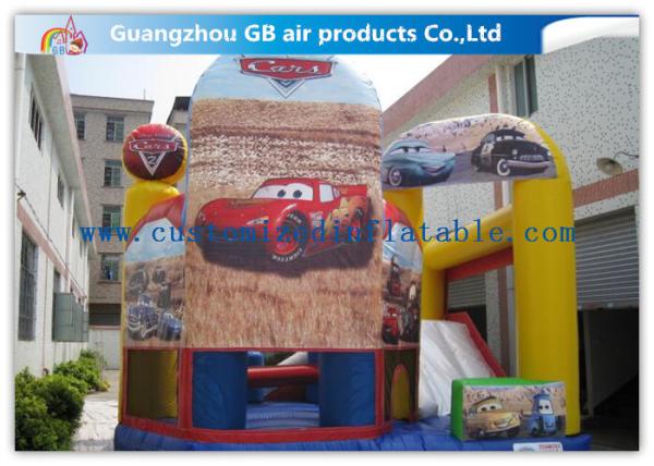 Quality Popular Car Inflatable Combo Bouncing Castles Inflatable Jumping Castle Combo for sale
