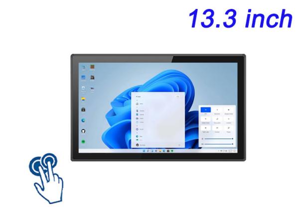 13.3-Inch Windows Touch Embedded Monitor for Retail Checkouts, Interactive