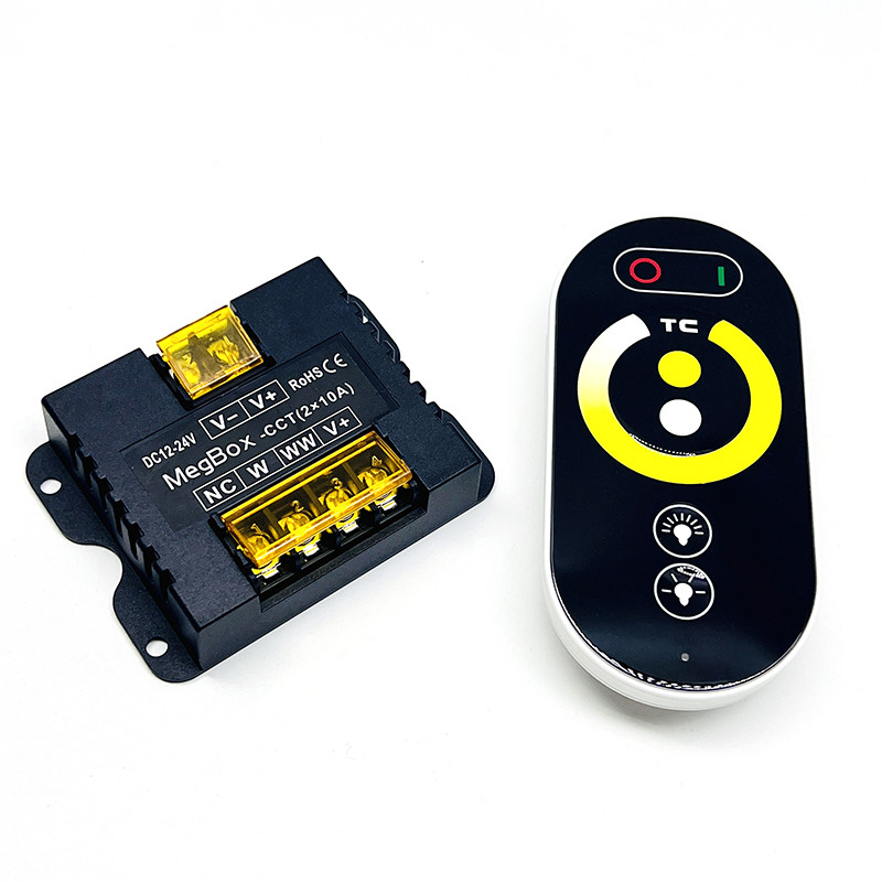 Color Temperature LED Controller Dimmer DC 12V DC 24V Remote Control