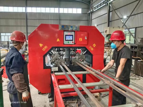 Quality Automatic Hardware Furniture Pipe Punching And Shearing Machine for sale