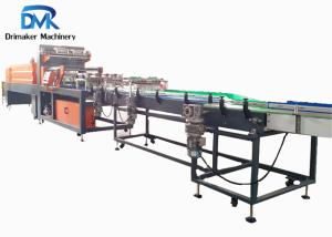 Plc Control Bottle Packing Machine Shrink Wrap Equipment 0.7-0.9 Mpa