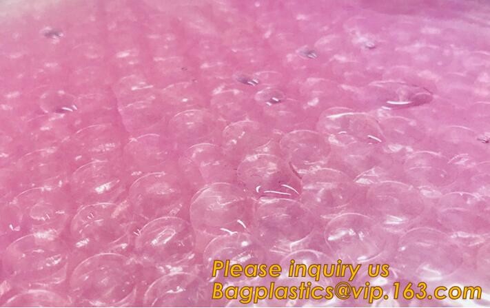 Zip lockk Bubble Bag Zipper Padded Bag with LOGO for Cosmetic,custom colorful metallic bubble zipper bag Packaging Cosmeti