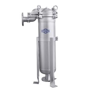 China Customized ASME Standard Single Bag Filter Housing Industrial Bag Filter Stainless Steel Water Filter wholesale
