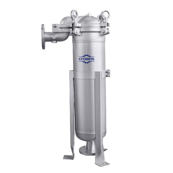 Quality Customized ASME Standard Single Bag Filter Housing Industrial Bag Filter Stainless Steel Water Filter for sale