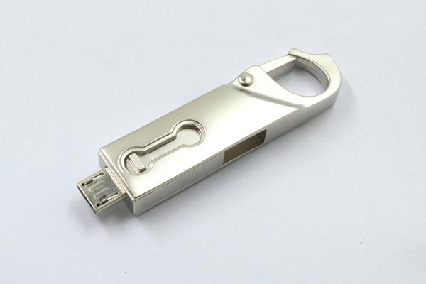 Quality Long UDP flash OTG uSB 2.0 flash drive 64gb With Android Connector for sale