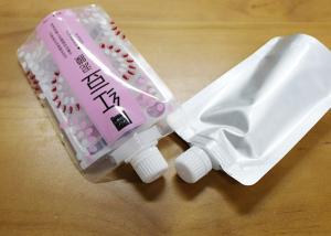 China Custom Printing Leak Proof Transparent Spout Pouch Packaging 50ml - 5000ml wholesale