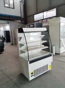China Semi Vertical Multideck Open Display Refrigerated Cabinet Space Saving wholesale