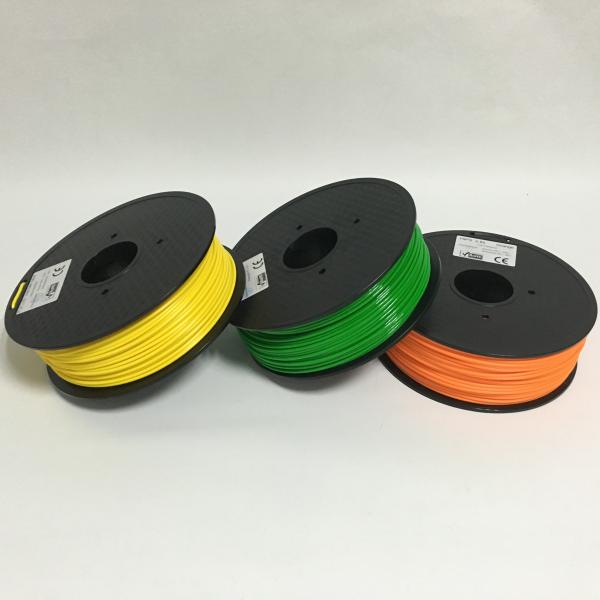 Black Carbon Fiber 3D Printer Filament , 3d Printing Filament 1.75mm 2.85mm