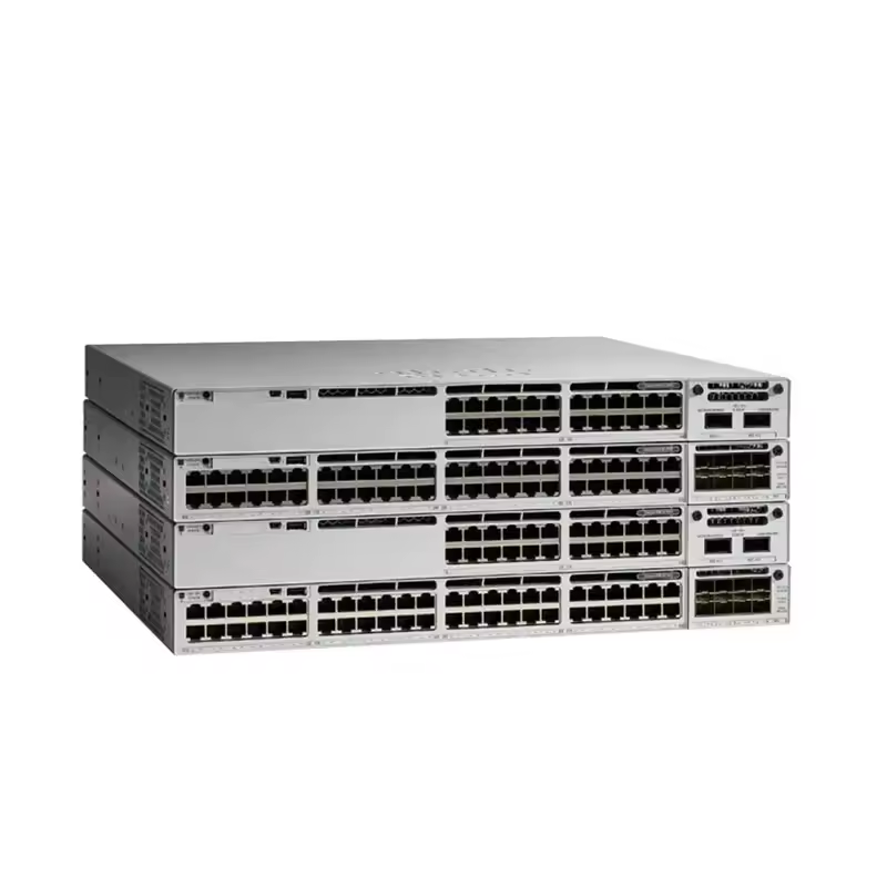 Speed C9300L-48T-4X-A 48 Port Switch with Full-Duplex Half-Duplex Communication Mode