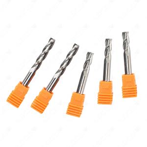 China Spiral Router Bits 3 Flute Carbide End Mill With Fast Chip Removal on sale