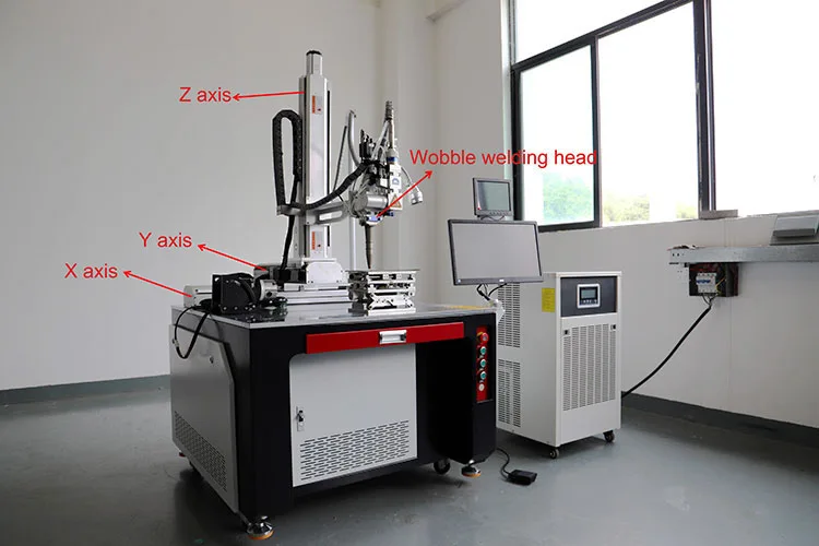Galvanometer Automatic Laser Welding Machine 500W 1000W 1500W 2000W 3000W