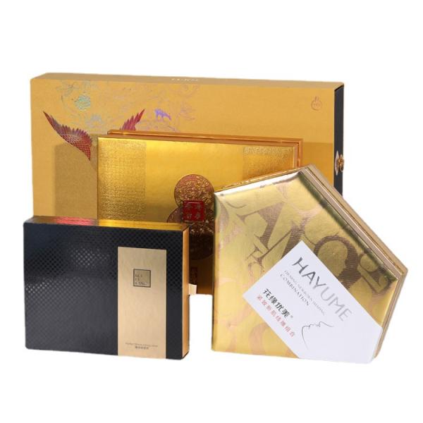 Pentagonal Cosmetic Cardboard Gift Box Packaging Ultraportable