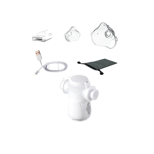 Children Hospital Vibrating Mesh Nebulizer Cough Aspirator 2.9μm Inhalator