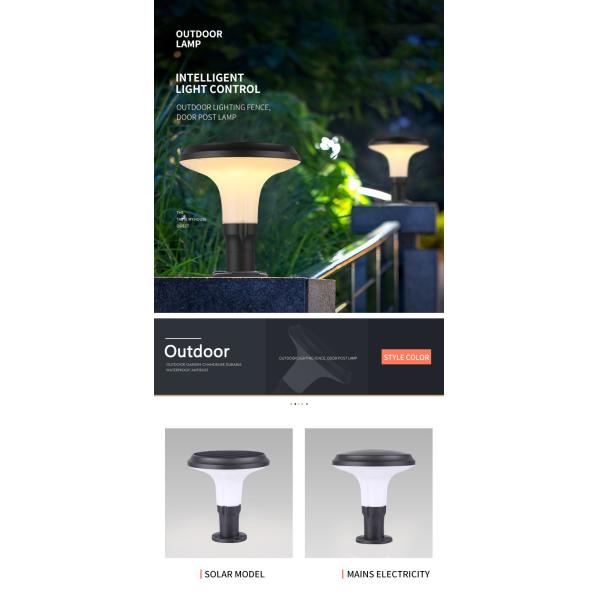 Driveway Lamp Led Post Lamp Exterior Pier Lights Front Lawn 5V 4.5W Home Decorations