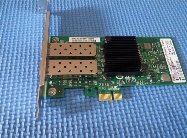 Quality Femrice 1000Mbps PCIe x1 Dual SFP Port Fiber Optic Network Interface Card 1G Fiber To The Desk Network Interface Adapter for sale
