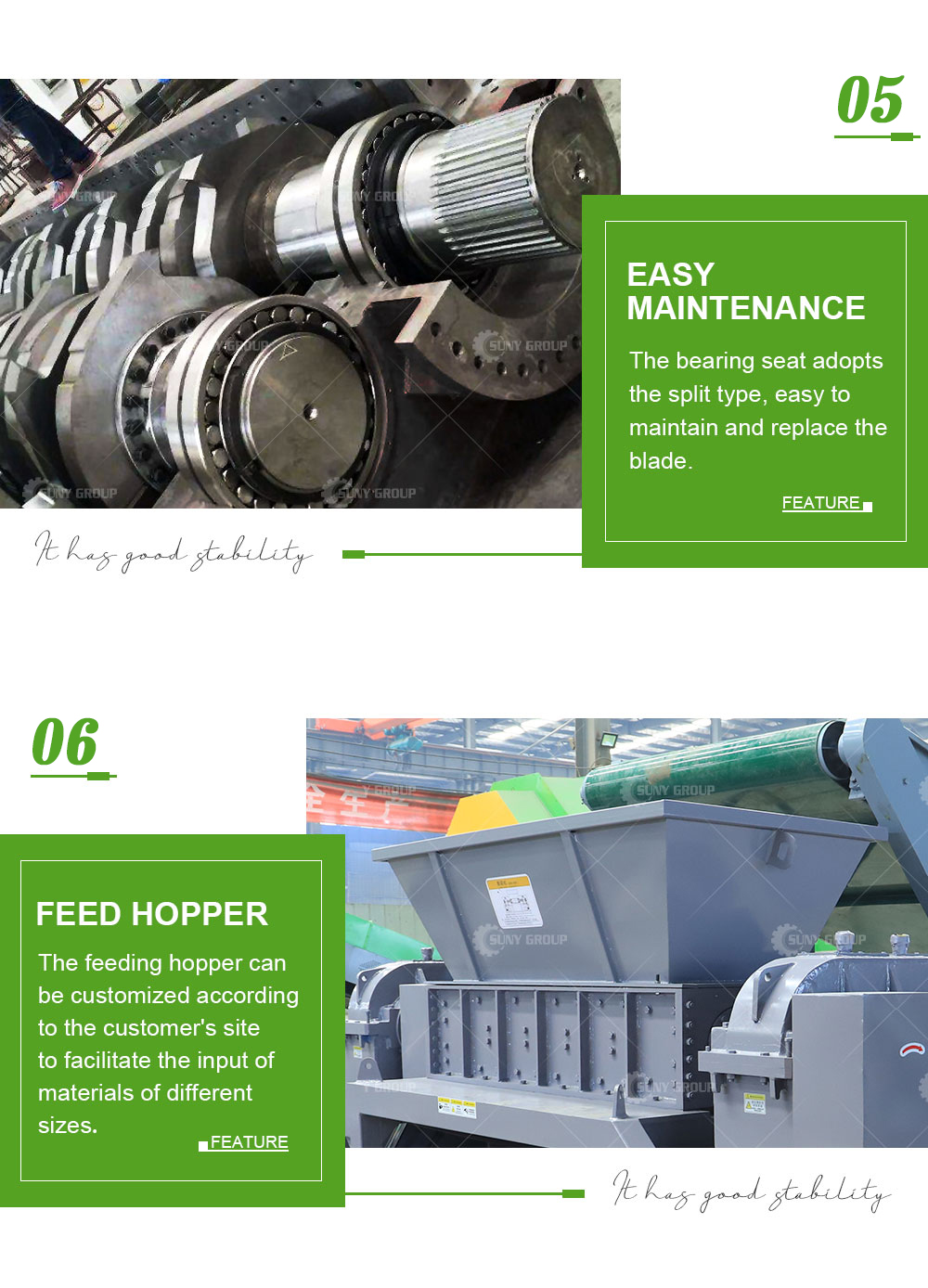 Scrap Tyre Recycling Machine Rubber Tyre Crushing Machine Tyre Shredding Machine