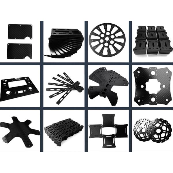 Milling Drilling Cutting Carbon Fiber CNC Carbon Fiber Sheets For Mechanical Parts