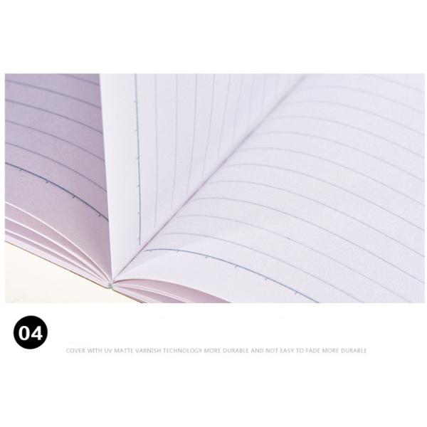 Student Diary A5/B5 Thread Sewing Brown Kraft Paper Notebook with 40/60/80 Inner Pages