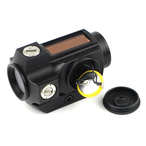 Solar Pannel Power 1x20mm 146g Pistol Red Dot 8 Brightness Setting