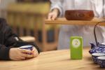Restaurant table polarization tracker customer desk position tracking system