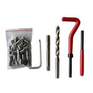ABN Thread Repair Kit 131pc SAE Drill Thread Restorer Kit For Restoring External