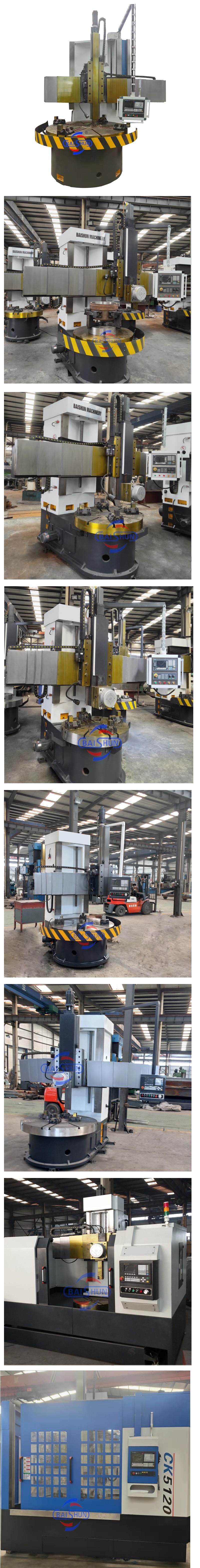 Vertical Cnc Turret Lathe China Cnc Lathe Machine FANUC Controller Machine Lathe