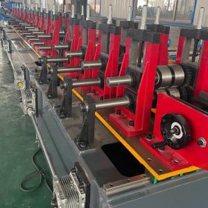 China Heavy Duty C Z Purlin Roll Forming Machine Easy Operation With Cr12Mov Cutter / Gearbox Driven wholesale