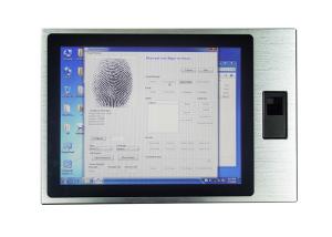 China Dustproof Embedded Touch Panel PC 64G Hard Disk 4G Module With Finger Print wholesale
