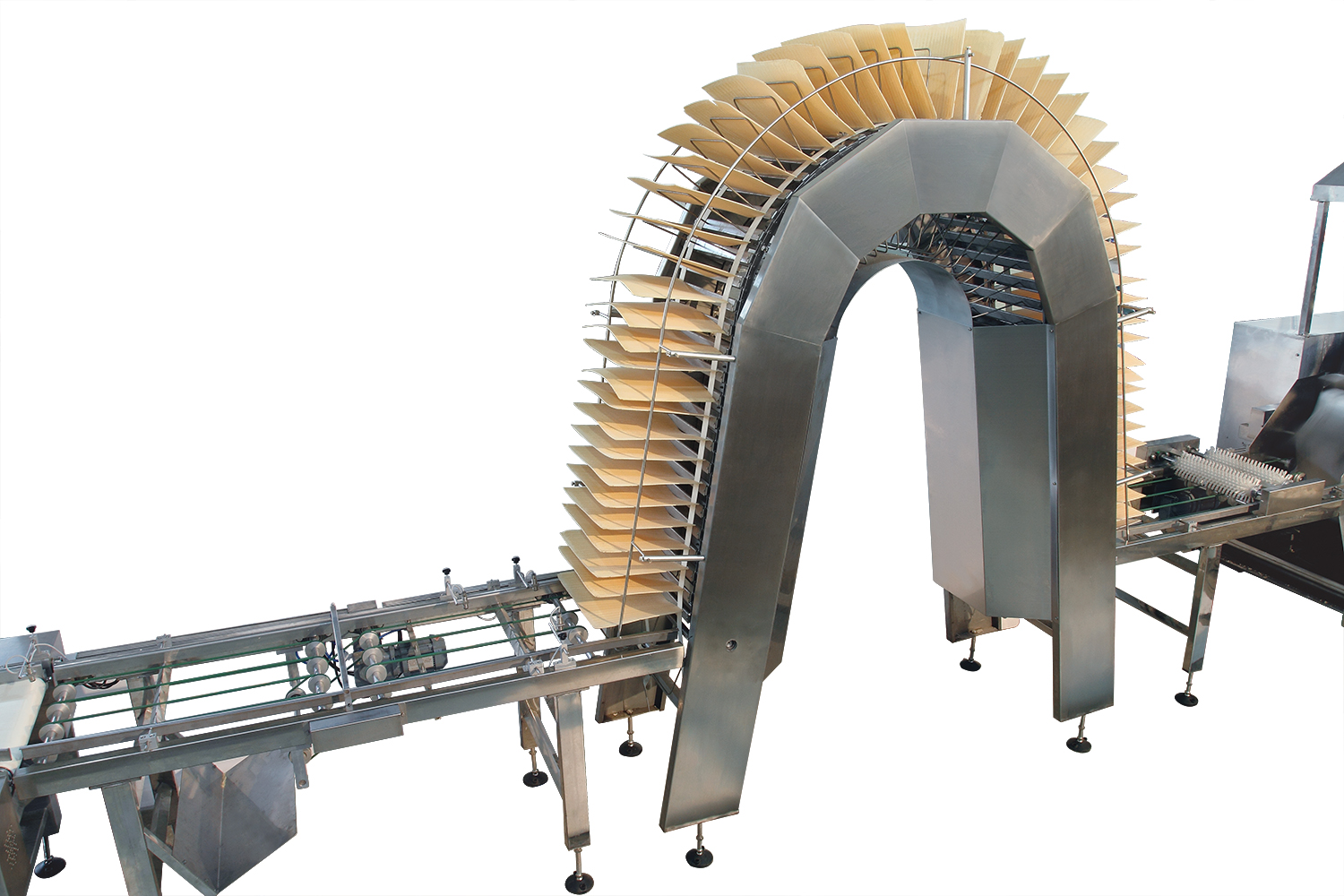 80kg/H To 200kg/H 27Plates Chocolate Wafer Biscuit Production Line
