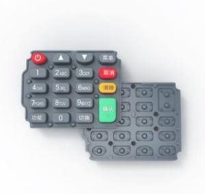 RAL Laser Etching Custom Silicone Button Pad