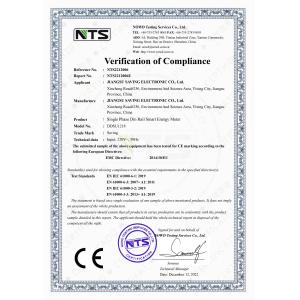 Jiangsu Senwei Electronics Co., Ltd. Certifications