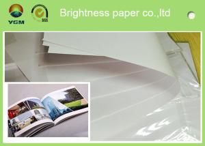 Custom Offset Printing Paper For Magazine And Textbooks 100% Wood Pulp Material
