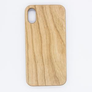 China Eco -Friendly Wood iPhone X Case , Comfortable Grip Feeling Wood Design iPhone Case on sale