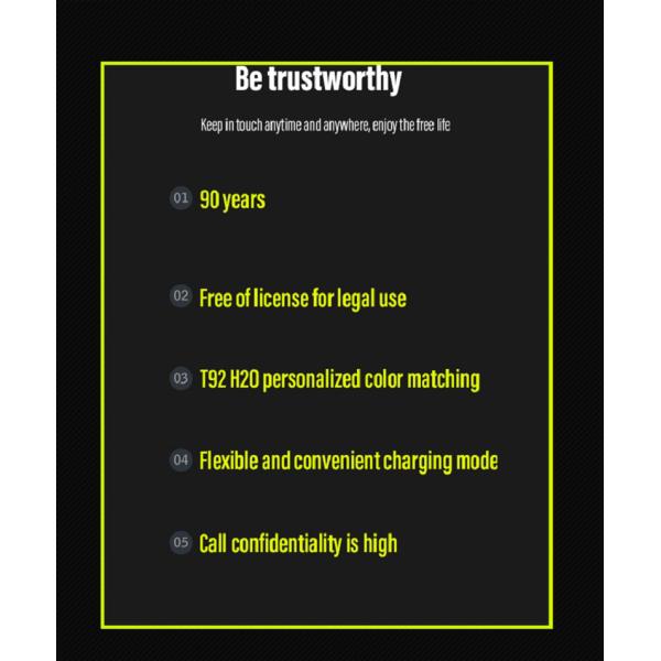 Motorola T92 Portable Handheld Amateur Two Way Radio for On-the-go Communication