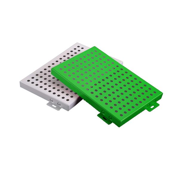 PVDF Paint Perforated External Insulated Facade System For Facade Aluminum Cladding