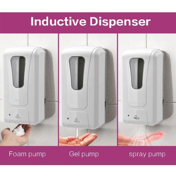 1000ML Refillable Floor Stand Touchless Sanitiser Dispenser