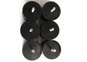 M5 / M6 Rubber Vibration Isolator Mounts Custom Molded Rubber Parts
