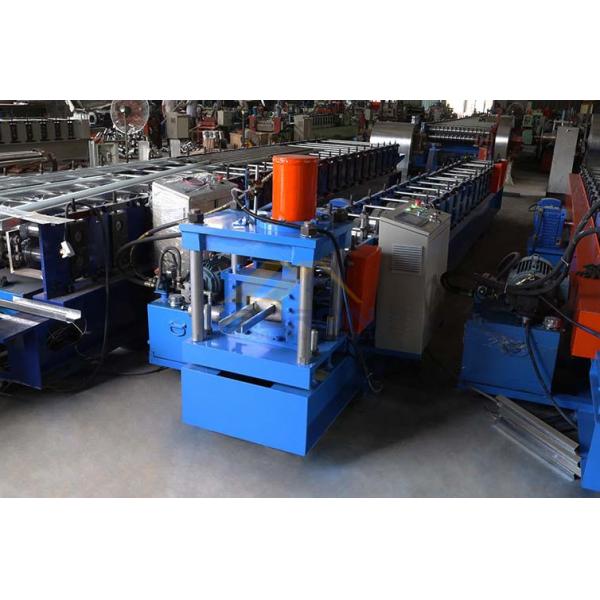 GCr15 Steel Door Frame Roll Forming Machine 1.2mm Schneider High Speed
