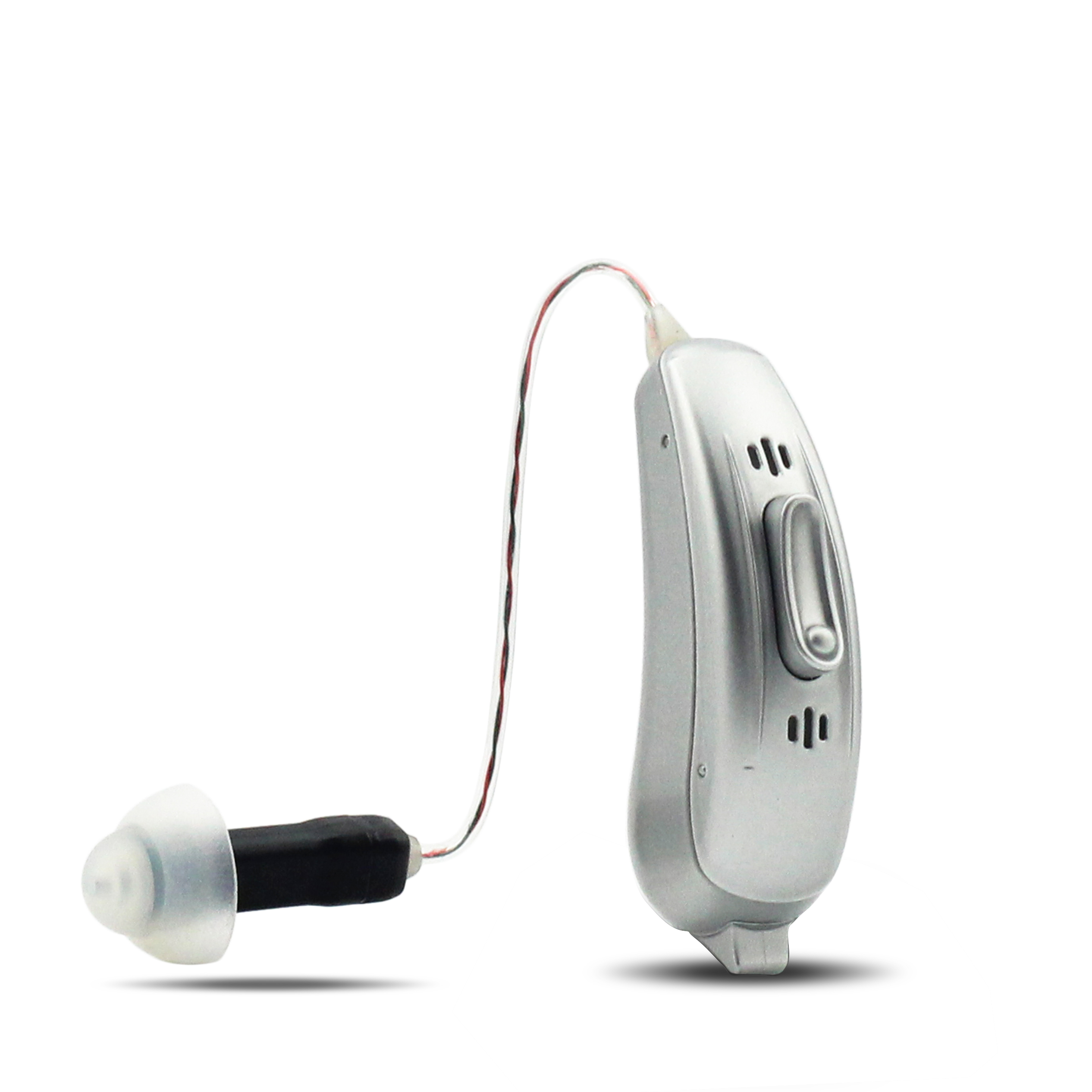 Bluetooth 4 Channel Digital RIC Hearing Aids Noise Reduction FDA