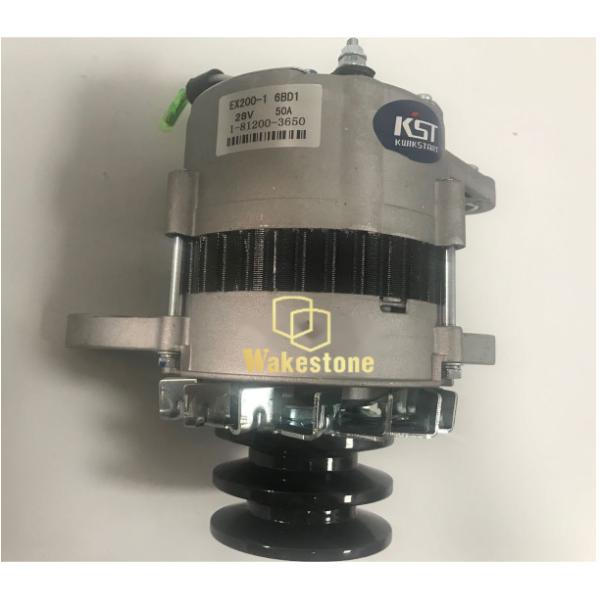 Excavator parts alternator 6BD1 generator,EX200-1 generator